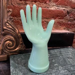 Thrifted Mint Hand- Jewelry Holder, Key Keeper